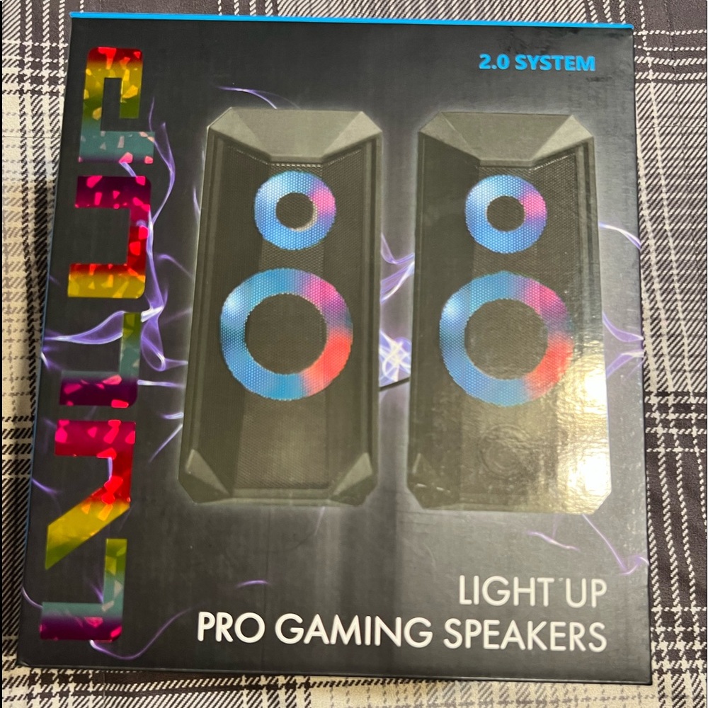 Light up Pro Gaming speakers